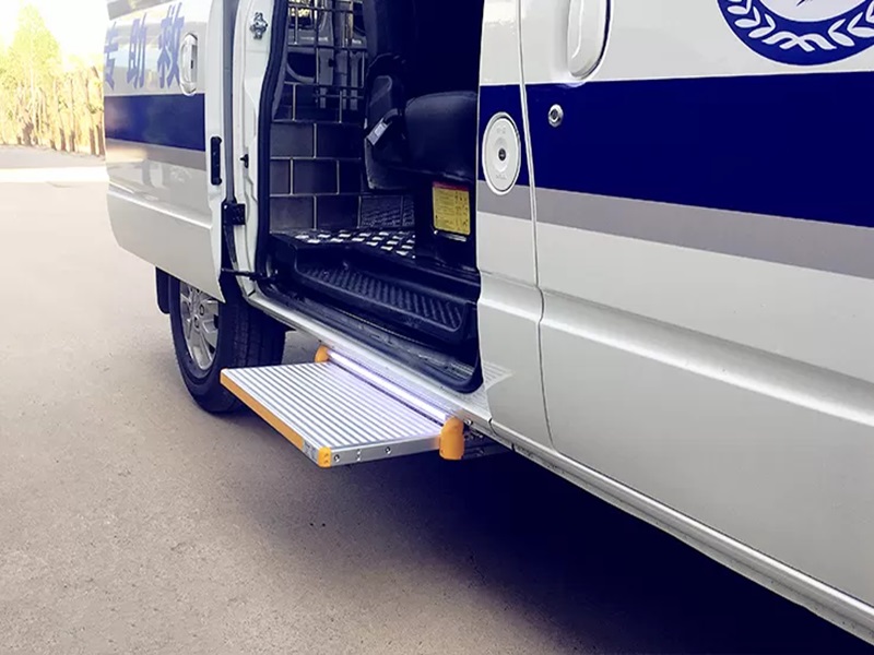 Electric Sliding Step for Accessible Vehicles: Supporting Mobility for the Elderly and Disabled