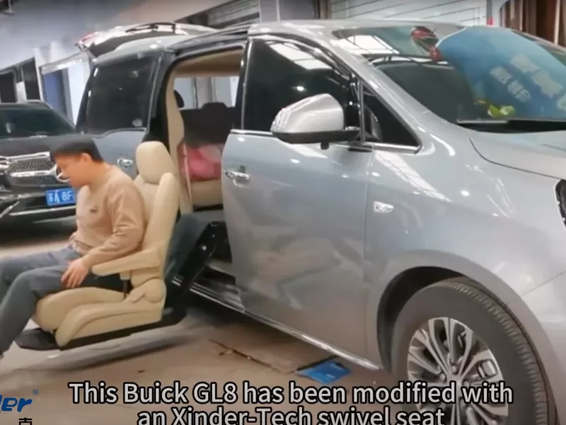 Beat Swivel Car Seat - Buick GL8 Modified with Xinder-Tech Swivel Seat