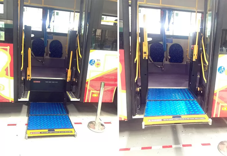 STEP-B-800 Wheelchair Lift (Semi-Automatic)