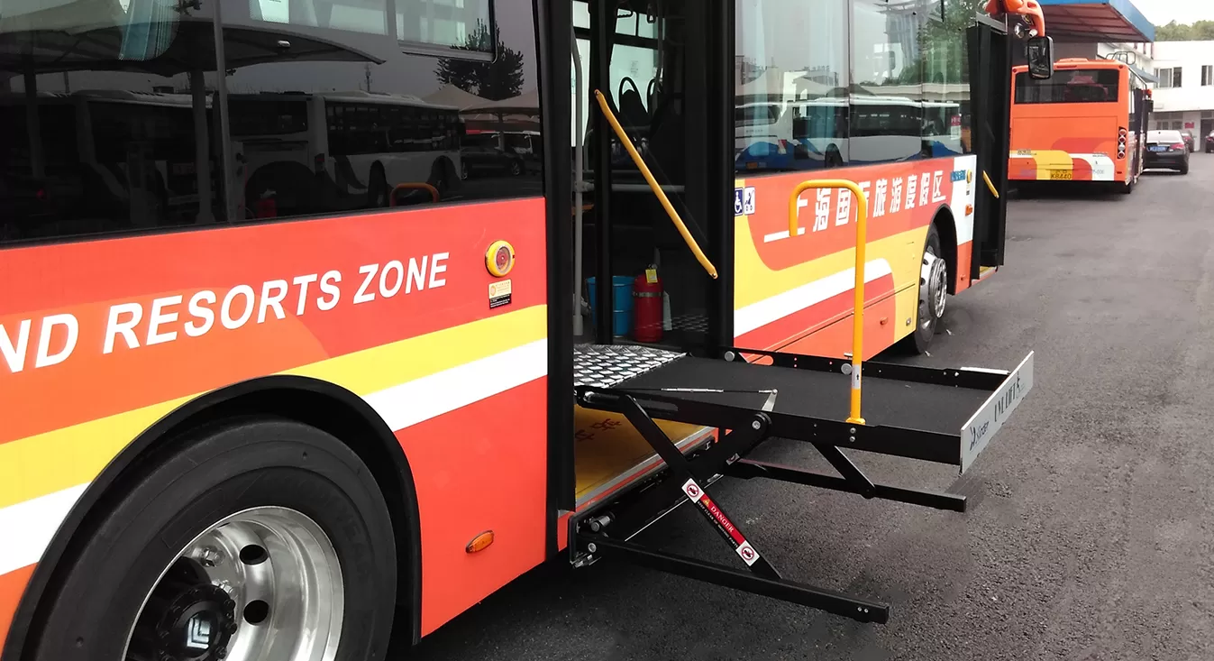 Bus barrier-free transformation